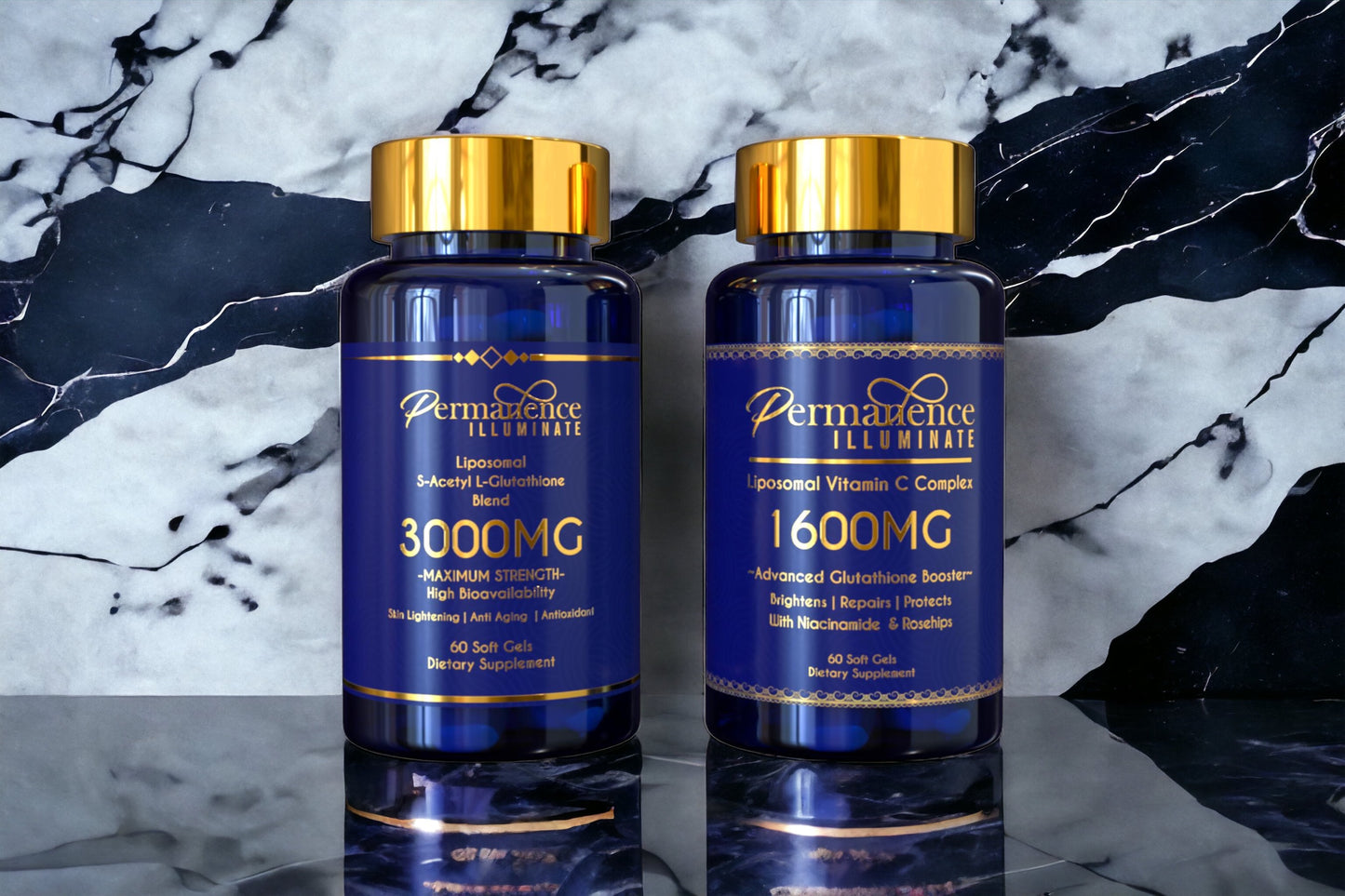 Glowing Duo: ILLUMINATE S-Acetyl & Vitamin C Combination for Optimal Skin Brightening Results